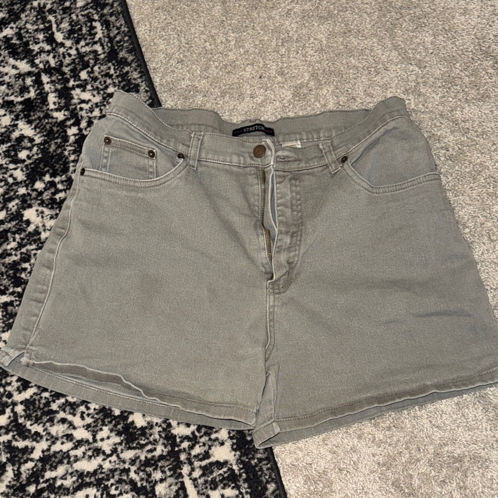 Bill Blass Stretch Denim Shorts
